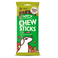 Lily's Kitchen Sticks de Mestecat cu Miel pentru Câini, 3x120 g - 1