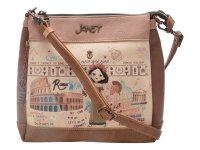 Geanta plic multicolor JANET DENESE 075B din piele ecologica - 1
