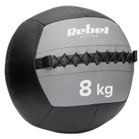 Minge medicinala REBEL ACTIVE RBA-3107-8, 8 kg - Negru - 1
