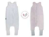 Sac de dormit din bumbac cu 2 fete cu picioare 1-2 ani RozGri Sleepee 2,5 tog - 9