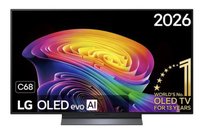 Televizor LG OLED48C68LA, 48 inch (122 cm), OLED 4K Ultra HD, Smart TV, Wi-Fi, CI - 1