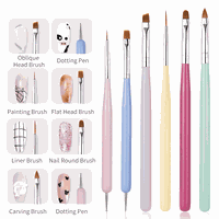 Set 6 pensule manichiura FBY-6 - 1