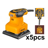 Ingco PS2408 - Masina de slefuit 240W 110x100mm - 1