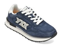 Pantofi sport bleumarin GRYXX 435 din piele intoarsa pentru barbati - 1