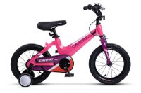 Bicicleta pentru copii Carpat Pro C14122B RozFucsia, roti 14 inch, inaltime utilizator 75-100 cm, greutate suportata 50 kg - 1