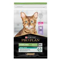 PURINA Pro Plan Sterilised OptiRenal, Curcan, hrană uscată pisici sterilizate, 10kg - 3