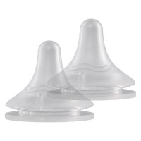 Set 2 tetine din silicon fara BPA KidsCare 3 luni+ - 3