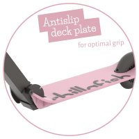 Trotineta pentru copii Chillafish Flexxi Cameo Pink pliabila, ghidon reglabil, roti ABEC-5, greutate admisa 50 kg - 9