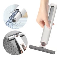 Mop Mini Portabil cu Sistem Anti Scurgere pentru Diverse Suprafete si Geamuri - 1