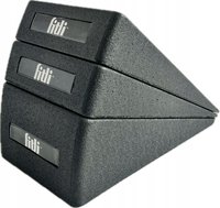 Set Pene Fitness Squat Wedge Block cu 3 Unghiuri de Inclinare, Negru - 1