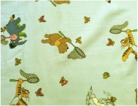 Set de 2 cearsafuri pt pat de 120x60 cm din finet cu elastic pe colturi - 3