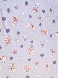 Set de 2 cearsafuri pt pat de 120x60 cm din finet cu elastic pe colturi - 6