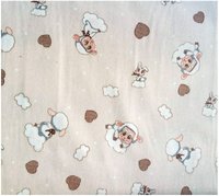 Set de 2 cearsafuri pt pat de 120x60 cm din finet cu elastic pe colturi - 7