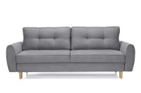 Canapea Extensibilă 3 locuri, RIGA, cu ladă de depozitare, 229x90x90 cm - 1