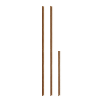 Set pervaz MDF pentru usa interior Idealine 9110 Gold Walnut - 3 piese - 1