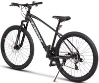 Bicicleta MTB Carpat Invictus C2757C NegruGri, roti 27.5 inch, 21 viteze, inaltime utilizator 160-175 cm, greutate suportata 120 kg - 3