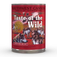 TASTE OF THE WILD Southwest Canyon, conserve umeda pentru caini cu vita si fara cereale, 390g - 2