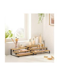 Set 2 Suporturi pentru condimente, Songmics, Natural Negru, KCS016N01 - 4