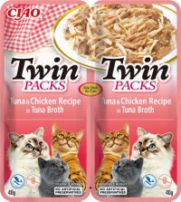 Ciao Cat Twin Reteta de Ton cu Pui in Supa de Ton, 80 g - 1