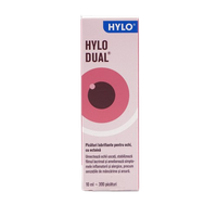 Picaturi oftalmice Hylo Dual 10ml de la Hylo Eye Care - Solutie pentru ochi sanatosi - 1