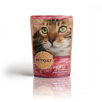 Hrana umeda pentru pisici Petkult cu Vanat, 100 g - 1