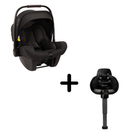Set scoica auto Nuna i-Size PIPA Lite Caviar R129 + Baza isofix Base next i-Size pentru PIPA Lite - 4