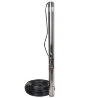 Pompa submersibila inox, IBO Dambat, 3ISP 3-24, 750W, 65l/min, H-85m, cablu 20m - 1