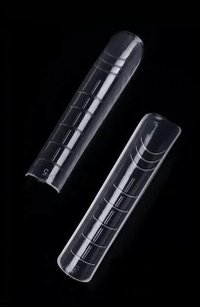 Tipsuri Full Cover Everin 120 bucati 12 marimi- Patrat Natural - SMR-24TK - 2