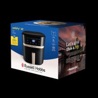 Friteuza cu aer cald Russell Hobbs Satisfry, 8.3L, tehnologie aer cald 360°, afisaj digital, functie oprire automata - 1