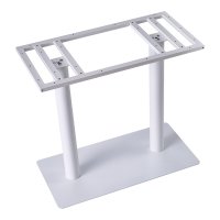 Suport pentru Blat de Masa Soign, Alb, 40x80x72 cm - 1
