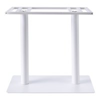 Suport pentru Blat de Masa Soign, Alb, 40x80x72 cm - 2