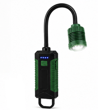 Lampa LED de lucru COBA CB W07A Flexibila cu gat reglabil USB magnet dublu - 1