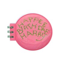 Caiet cu spirala MINISO, seria Harry Potter (Forma rotunda roz) (80 de coli) - 1