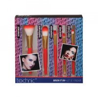 Set 5 Pensule Machiaj Technic Brush It On - Instrumente Esentiale pentru Frumusete - 1