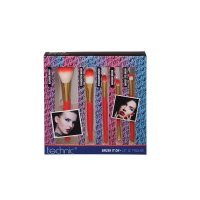 Set 5 Pensule Machiaj Technic Brush It On - Instrumente Esentiale pentru Frumusete - 7