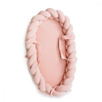 Babynest Roz pentru copii cu laterale impletite - 1