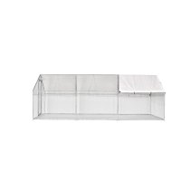Cotet gaini din plasa 3x6x2m ,otel galvanizat si acoperis din polietilena rezistent la apa si raze UV - 1