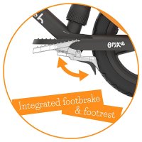 Bicicleta de echilibru Chillafish BMXie 02 Ginger pentru copii 2-5 ani, cu suport pentru picioare si frana integrata - 1