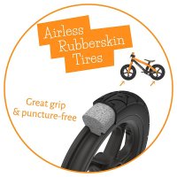 Bicicleta de echilibru Chillafish BMXie 02 Ginger pentru copii 2-5 ani, cu suport pentru picioare si frana integrata - 3
