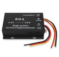 Convertor Auto 60A pentru Tensiune 24V - 12V - 1