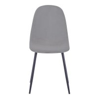 Scaun Bella Gri/Negru - Eleganță și Confort pentru Dining - 4