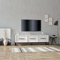 Comoda tv Melody ,living,culoare alb160 cm - 1