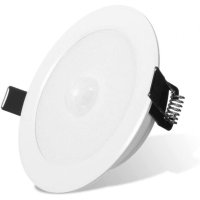 Spot LED Techstar® Ultra Slim, Senzor Miscare, Alb, Putere 6W, Culoare Lumina 6500K, CRI 80+, 12cm - 1