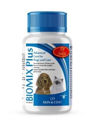 Supliment alimentar, Caini & Pisici, Biomix Plus Omega 3, 100 tablete/ 100 g - 1
