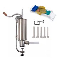 Pachet Carnatar Inox vertical, 4 Kg, 5 Palnii + Aparat de Facut Sarmale - Dolmer - 1