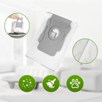 Set 11 accesorii NewEvo compatibile cu iRobot Roomba S9, S9+, 2 perii tambur, 3 perii laterale, 3 filtre Hepa - 5