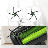 Set 11 accesorii NewEvo compatibile cu iRobot Roomba S9, S9+, 2 perii tambur, 3 perii laterale, 3 filtre Hepa - 1