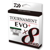 Fir textil Daiwa Tournament X8 BRAID EVO+, chartreuse, 135m (Diametru fir: 0.18 mm) - 2
