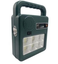 Lanterna Solara si Boxa Portabila KOLIS038 cu Port USB - 1
