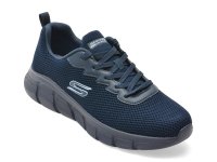 Pantofi sport SKECHERS bleumarin, BOBS B FLEX, din material textil - 1